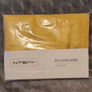 NTBAY Yellow Pillowcases
